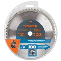 Disco Sierra 12" para Aluminio 100 D Truper 12686