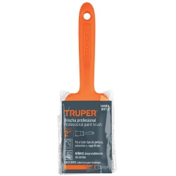 Brocha Profesional de 2" (5,08 cm) con Mango de Plastico Truper 14483