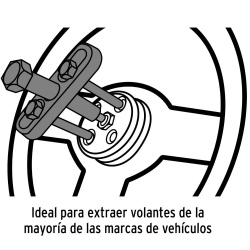 Juego de Extractores de Volantes 76 mm 11 Piezas Truper 14508