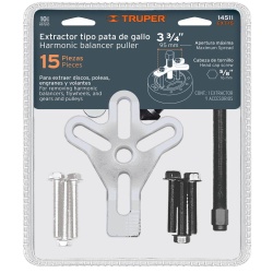 Juego de Extractor Pata de Gallo 15 Piezas Truper 14511