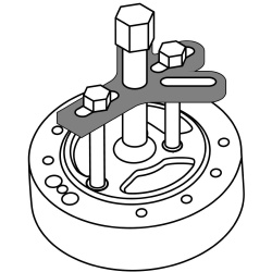 Juego de Extractor Pata de Gallo 15 Piezas Truper 14511