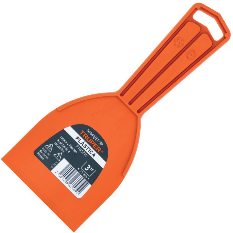 Espatula Flexible 3" de Plastico Truper 14444