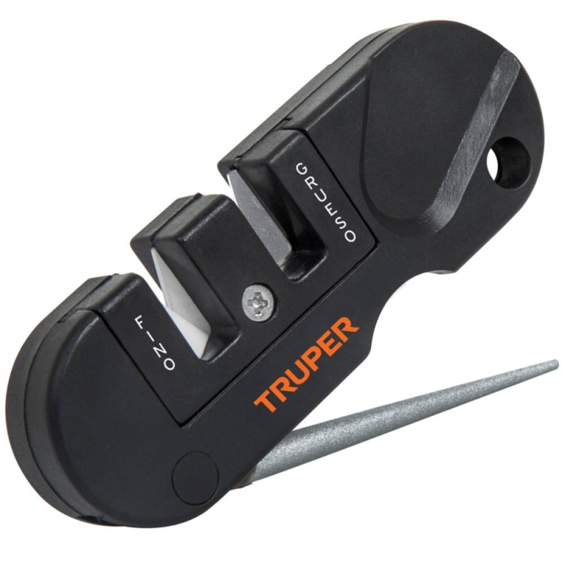 Afilador de Cuchillos Mini 3 Sistemas de Afilado Truper 14016