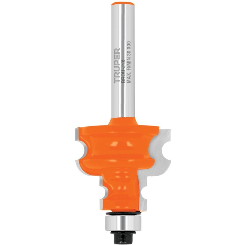 Fresa de Carburo Jovel 1" x 1/4" con Rodaje Truper 10674