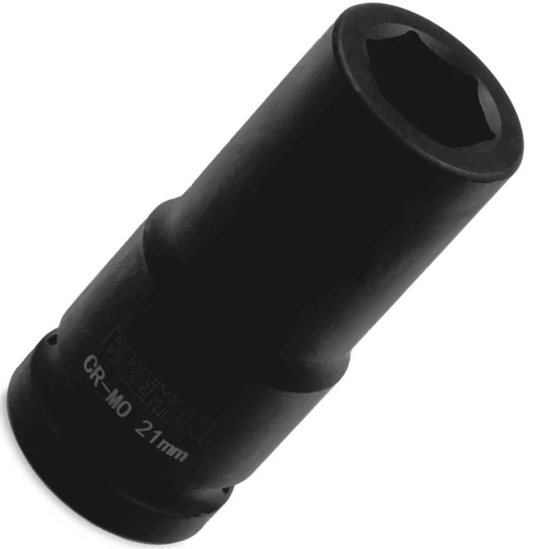 Dado de Impacto Hexagonal Largo 3/4" x 21 mm Bremen 8273