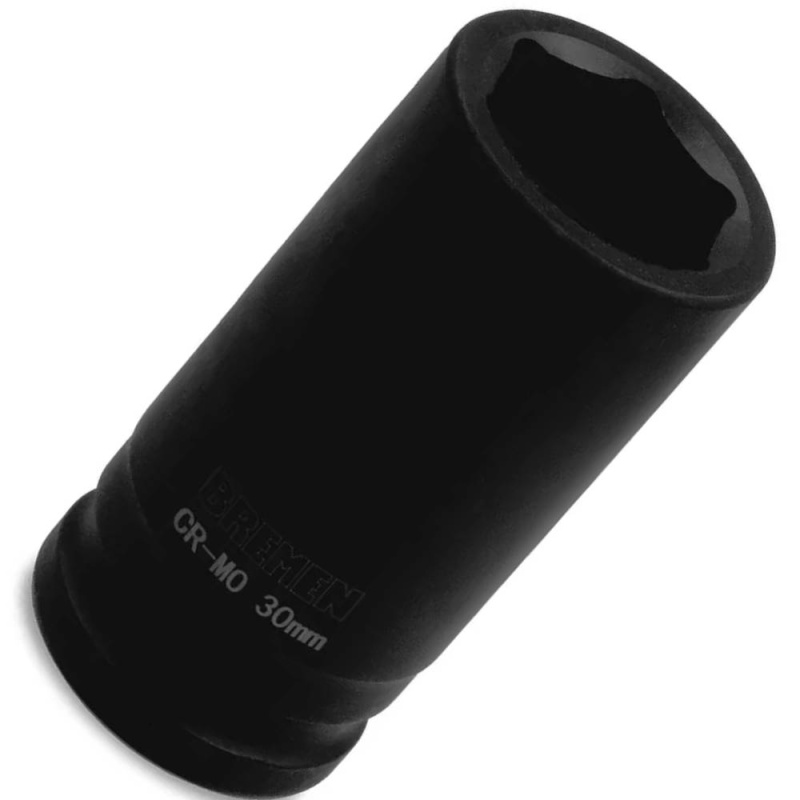 Dado de Impacto Hexagonal Largo 3/4" x 30 mm Bremen 8277