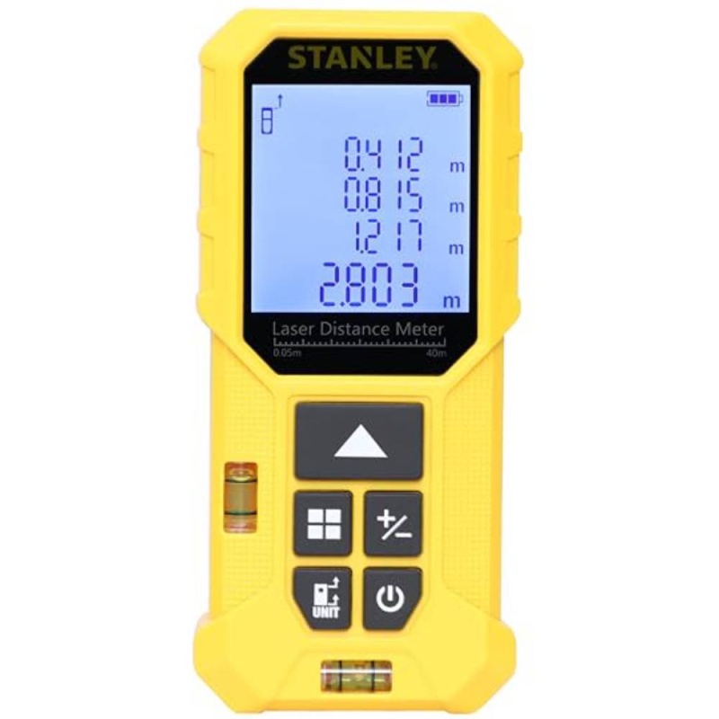 Medidor de Distancia Laser 40 Metros Stanley STHT77801-LA