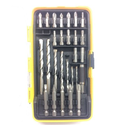 Juego Combinado para perforar y Atornillar x 27 Pzas