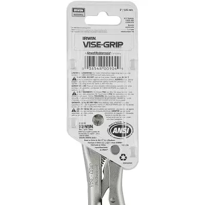 Alicate de Presión Punta Curva 5" Irwin 902L3