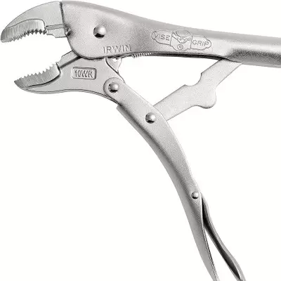 Alicate de Presión Punta Curva 10" Irwin 502L3
