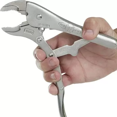 Alicate de Presión Punta Curva 10" Irwin 502L3