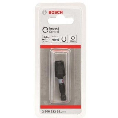 Dado Impacto Hexagonal 8mm Punta Impact control Bosch
