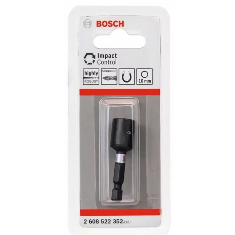 Dado Impacto Hexagonal 10mm Punta Impact control Bosch