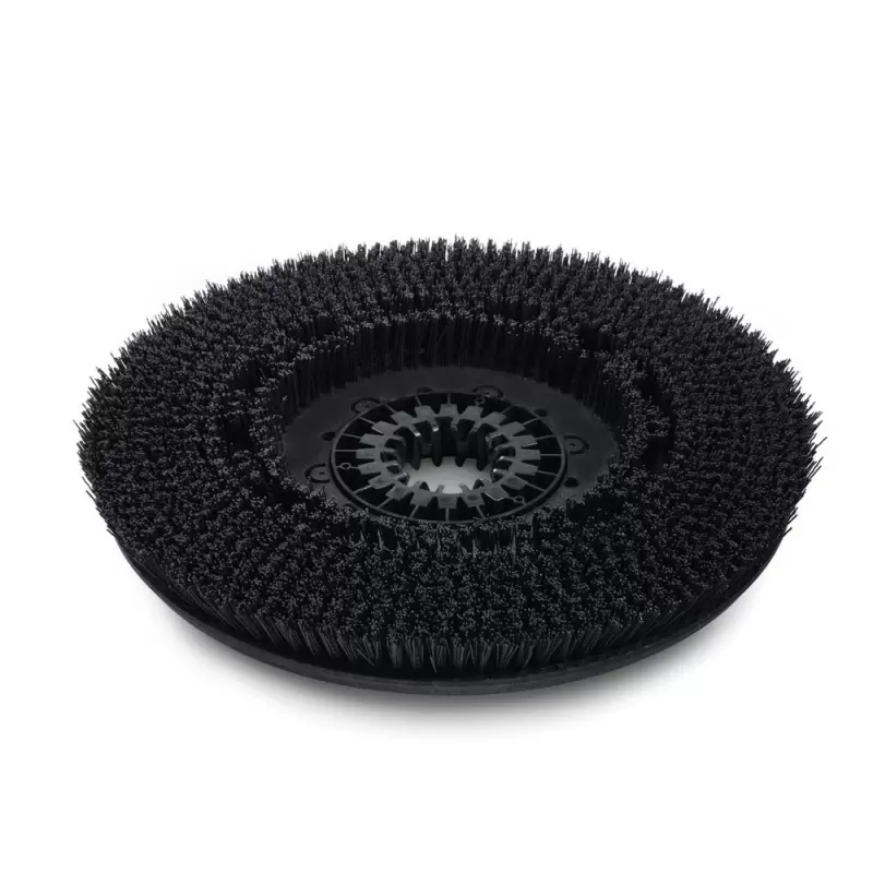 Cepillo en forma de disco completo negro