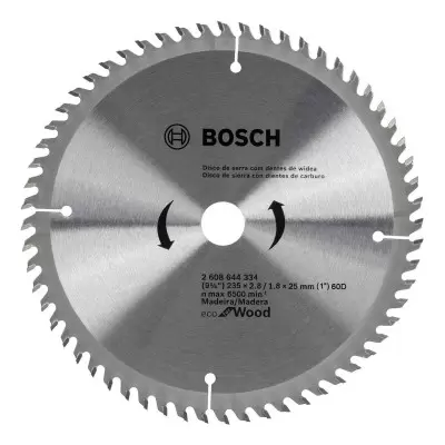 Disco de Sierra 9 1/4" 60 D Bosch 2608.644.334-000