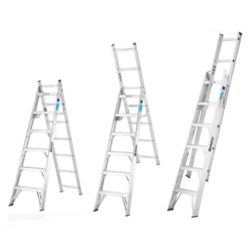 Escalera Convertible 13 Escalones 102 Kg Tipo II Toolcraft TC5305