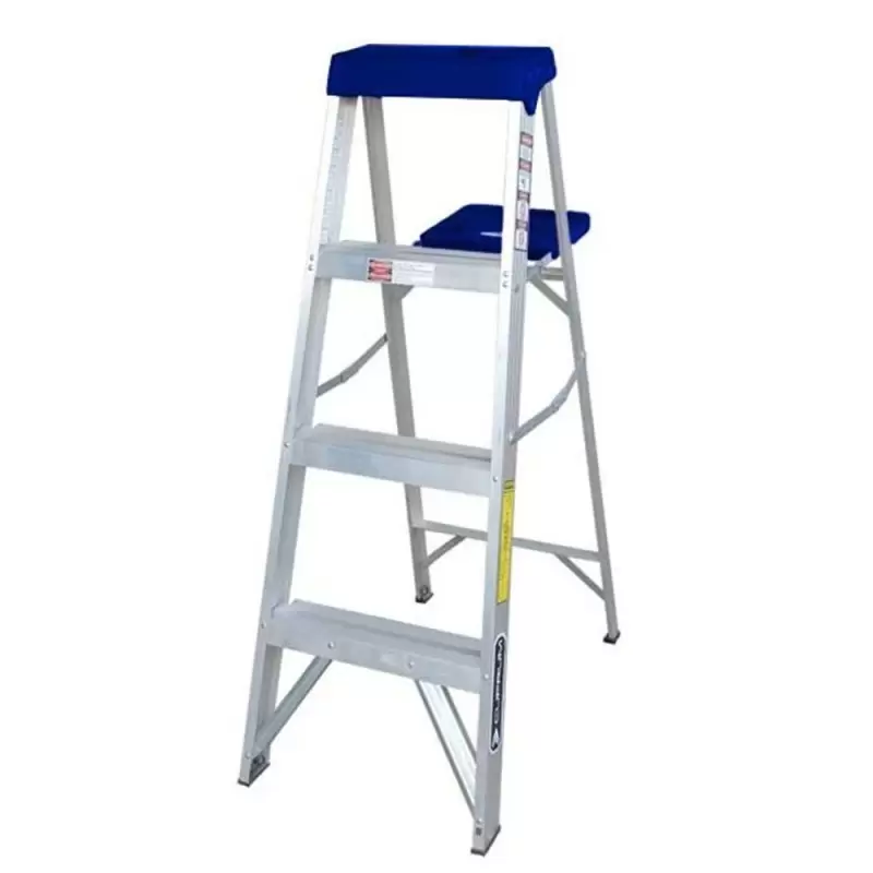 Escalera de Tijera 3 Escalones 90 Kg Tipo III Toolcraft TC3206