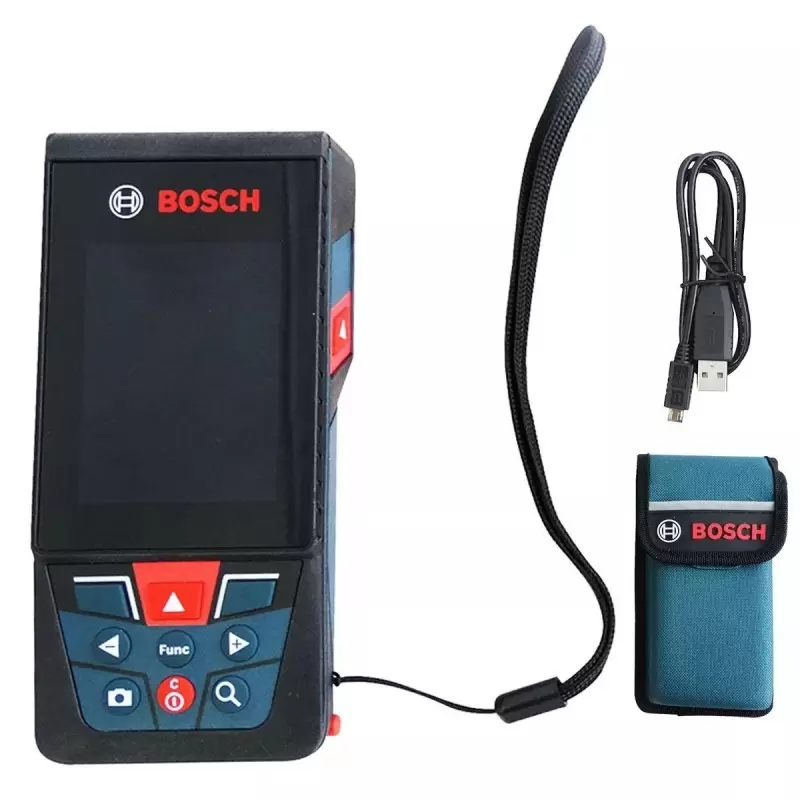 Medidor láser de distancias GLM 120C de Bosch ~ Ferretería Cubas