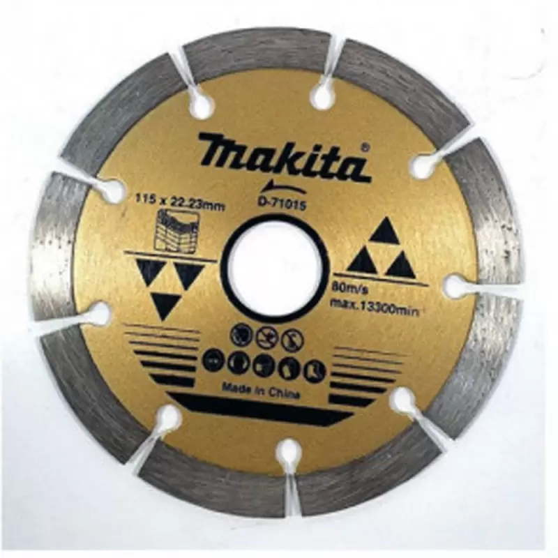 Disco de diamante segmentado Makita D-41595 125 mm » Pro Ferretería