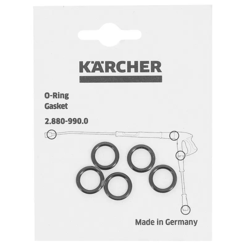 Kit de juntas toricas (5 piezas) para Hidrolavadora Karcher