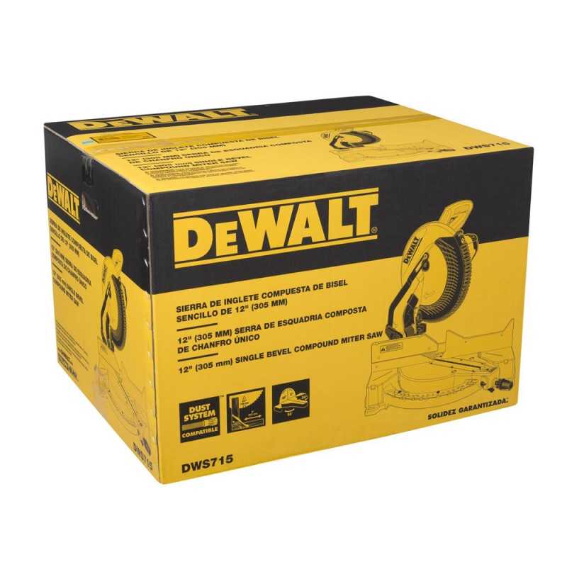 Sierra Ingleteadora De 12 Disco Aluminio Dewalt DW715-B2