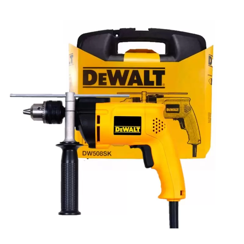 Taladro Percutor 1/2" 800W 51000 gpm Dewalt DW508SK-B2C