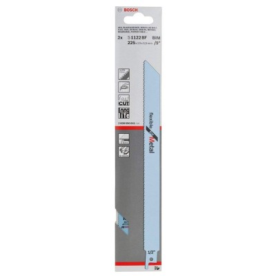 Cuchila para Sierra Sable  S 1122BF BI-METAL 9 BOSCH