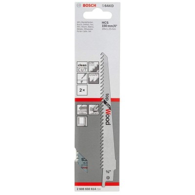 Cuchila para Sierra Sable S 644 D MA-DELGADA 6 BOSCH