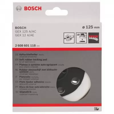 Porta Lijador Blando (GEX 125) Bosch