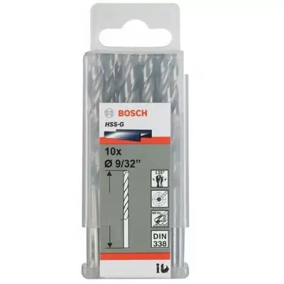 Broca Metal HSS-G X10U 7.1mm 9/32" Bosch