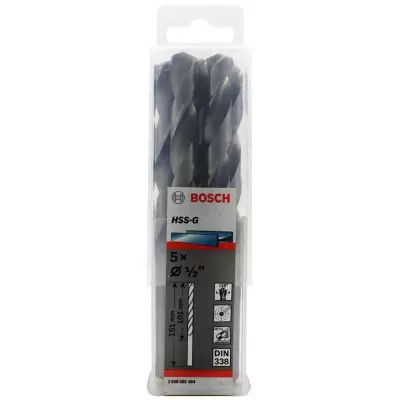 Broca Metal HSS-G X5U 12.7mm 1/2" Bosch