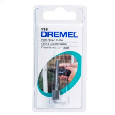 Fresa de alta velocidad cilindrica  5/16 Dremel 115