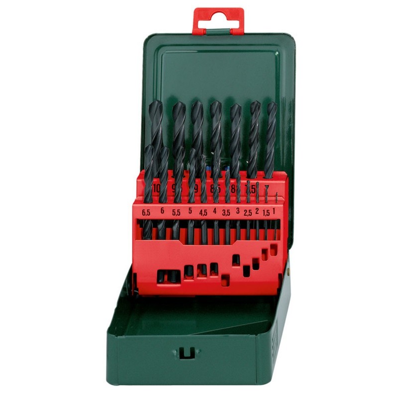 Set de brocas para metal HSS-R, SP 19 piezas (627151000) Metabo 627151000