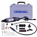 Minitorno Dremel 4000 + Kit 36 Accesorios + 3 Aditamentos F013.400.0NC-000