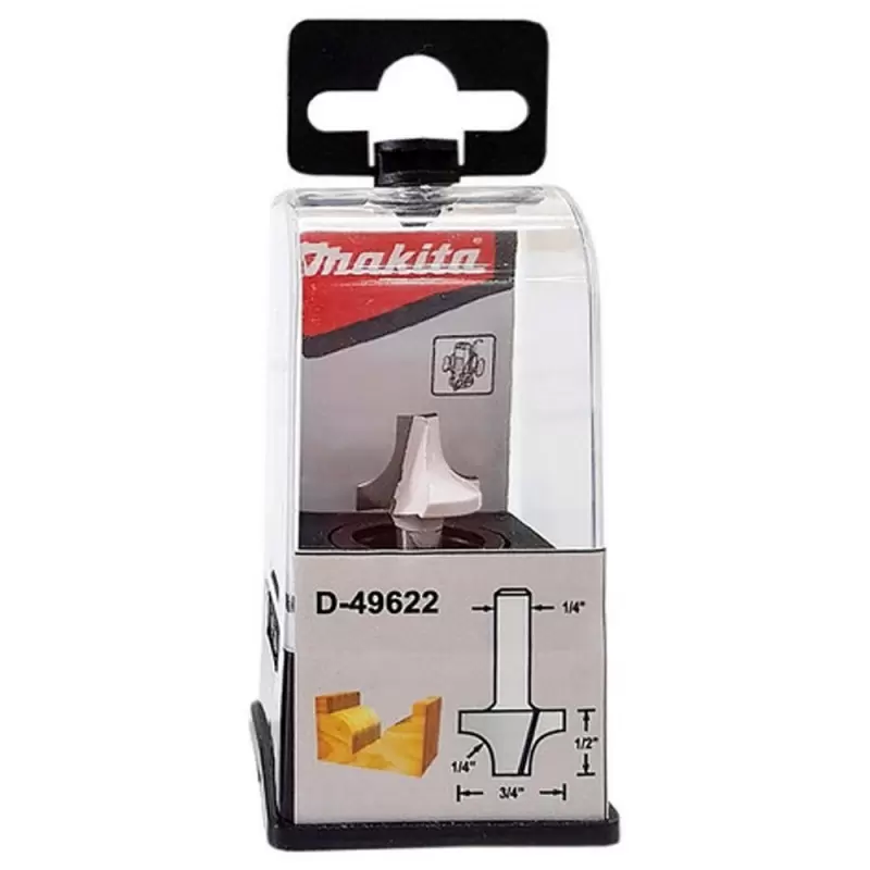 Fresa para Panel Puerta 1/4" x 1/4"Makita D-49622