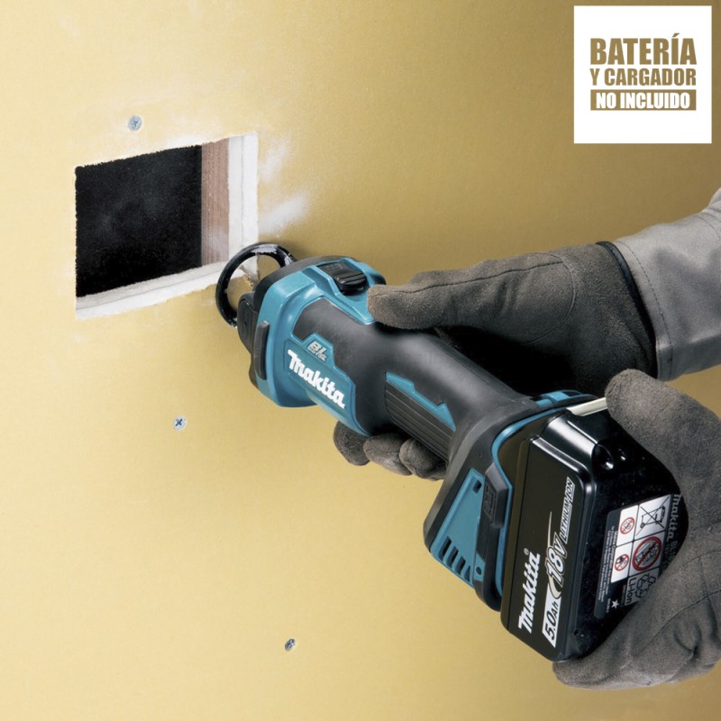 Cortadora de Drywall 1/4"1/8" 18V LXT BL Baretool Makita