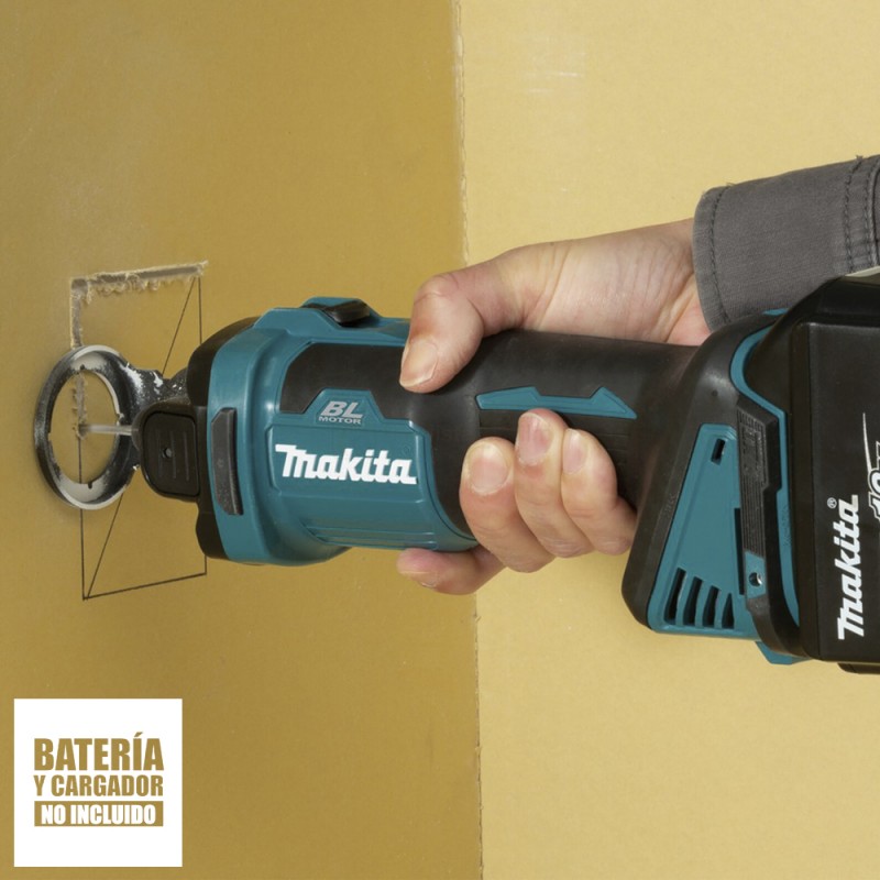 Cortadora de Drywall 1/4"1/8" 18V LXT BL Baretool Makita