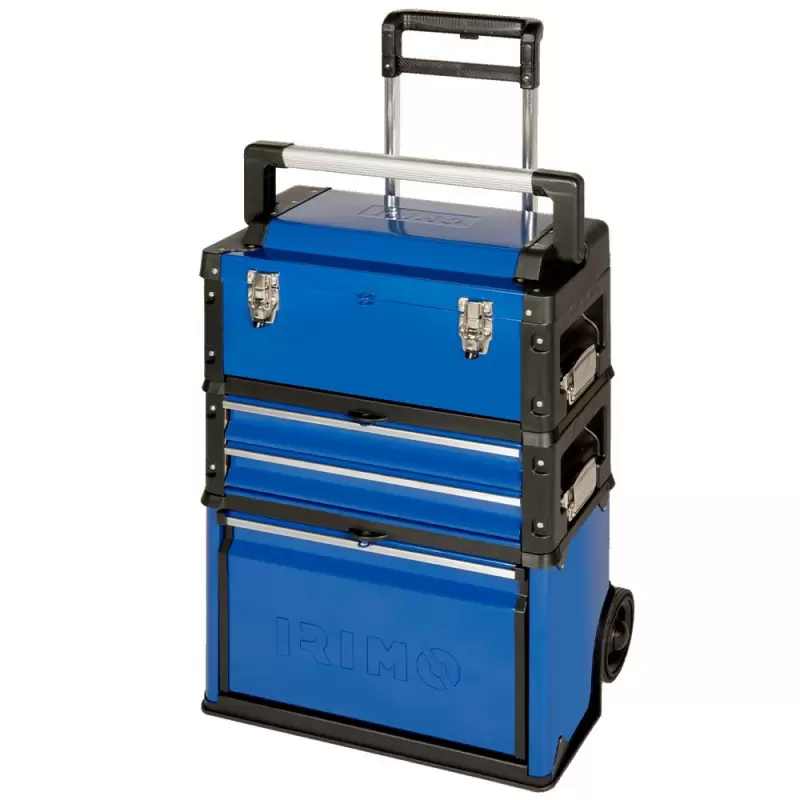 Caja para Herramientas aluminio metal grande Almacenaje Transporte tool box
