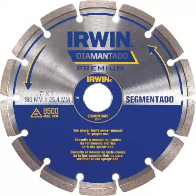 Disco diamantado 180mm (7") / Segmentado IW8947 IRWIN