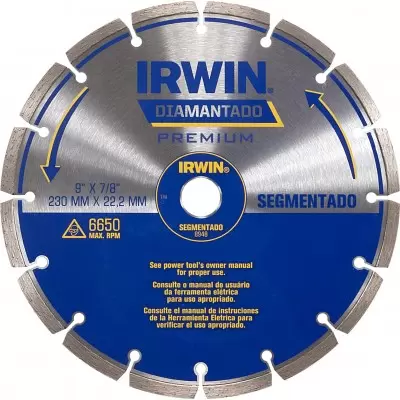Disco diamantado 230mm (9") / Segmentado IW8948 IRWIN