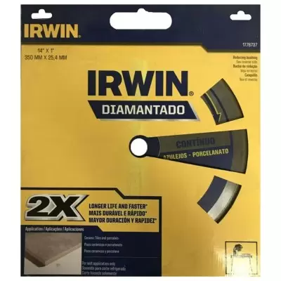 Disco diamantado 350mm 14" / Continuo 1778737 IRWIN
