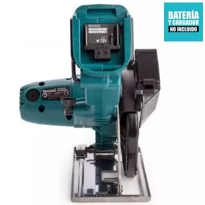 Sierra Cortadora de Metal 5 3/8'' 18V LXT BL Baretool Makita DCS552Z