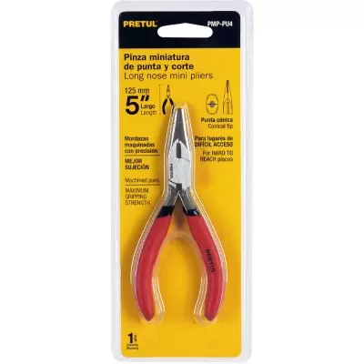 Alicate Punta y Corte 5" Pretul 22662