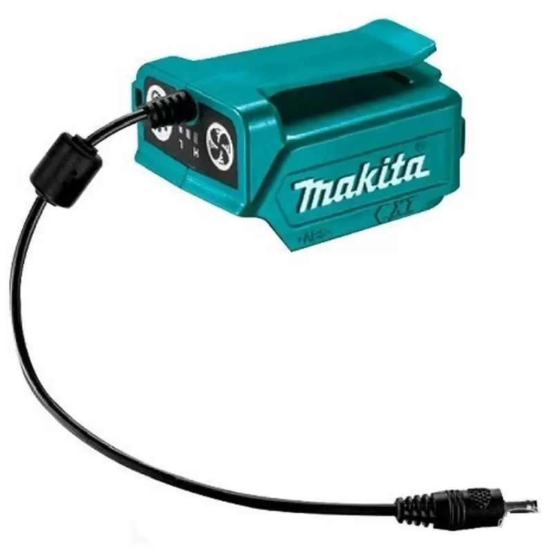Adaptador 12V CXT con un puerto USB para casaca Makita GM00001604
