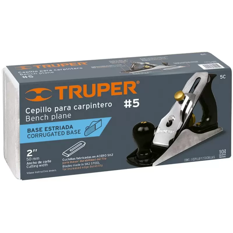 Cepillo P/Carpintero Estriado Nro.5 12015 Truper