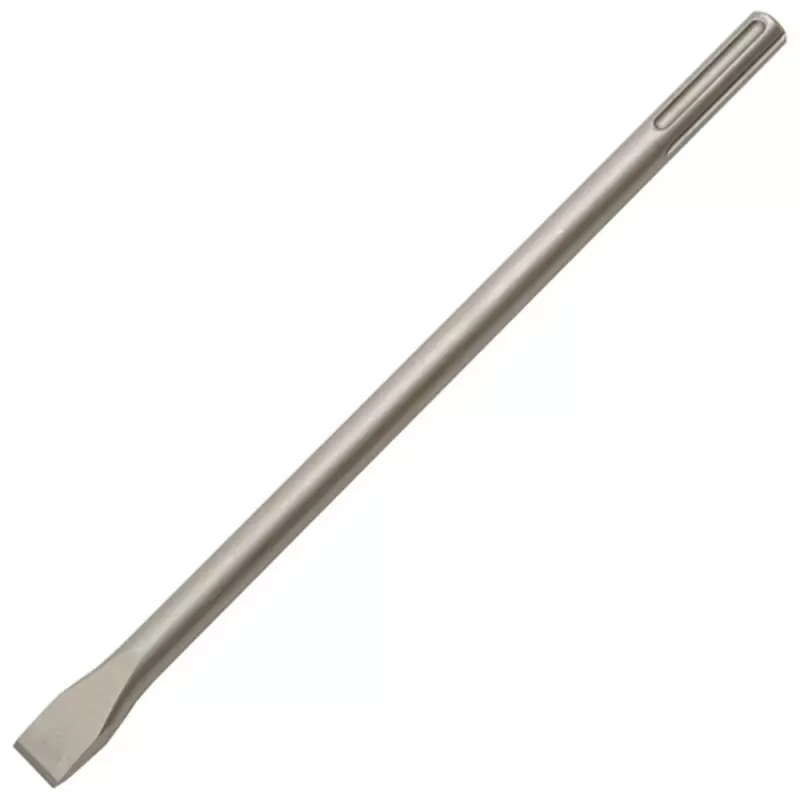 Cincel de albañil de 26 mm con vástago plano largo, 400 mm
