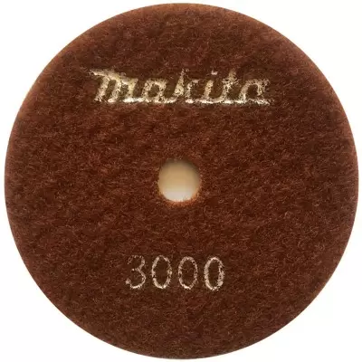 Disco Pulidor Diamantado 4" Café P/ Granito Grano 3000 Makita D-15643
