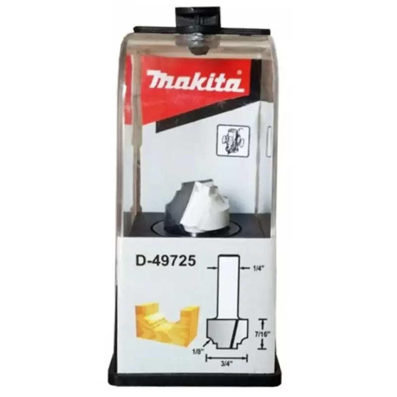 Fresa Moldeadora 3/4" x 1/4" Makita D-49725