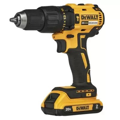 Taladro Percutor 1/2" 20V Brushless Inc 2 Bat y Carg Dewalt DCD7781D2-B2