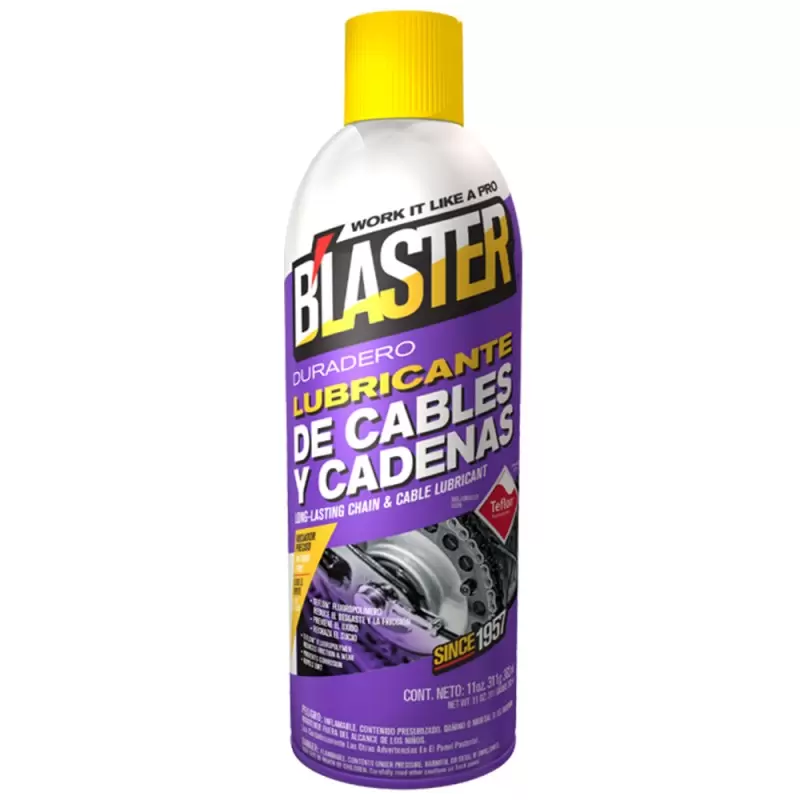 Aceite Lubricante para cables y cadenas11oz (311g) 16-CCL-LAT Blaster